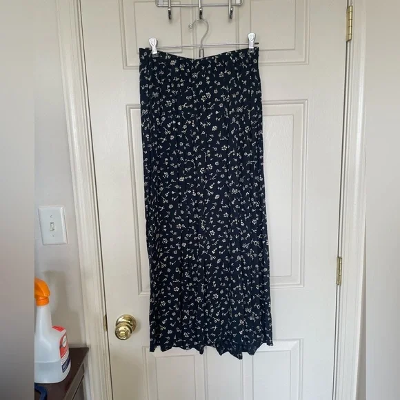 Vintage Inclinations floral cottage boho button skirt | S - Picture 5 of 8